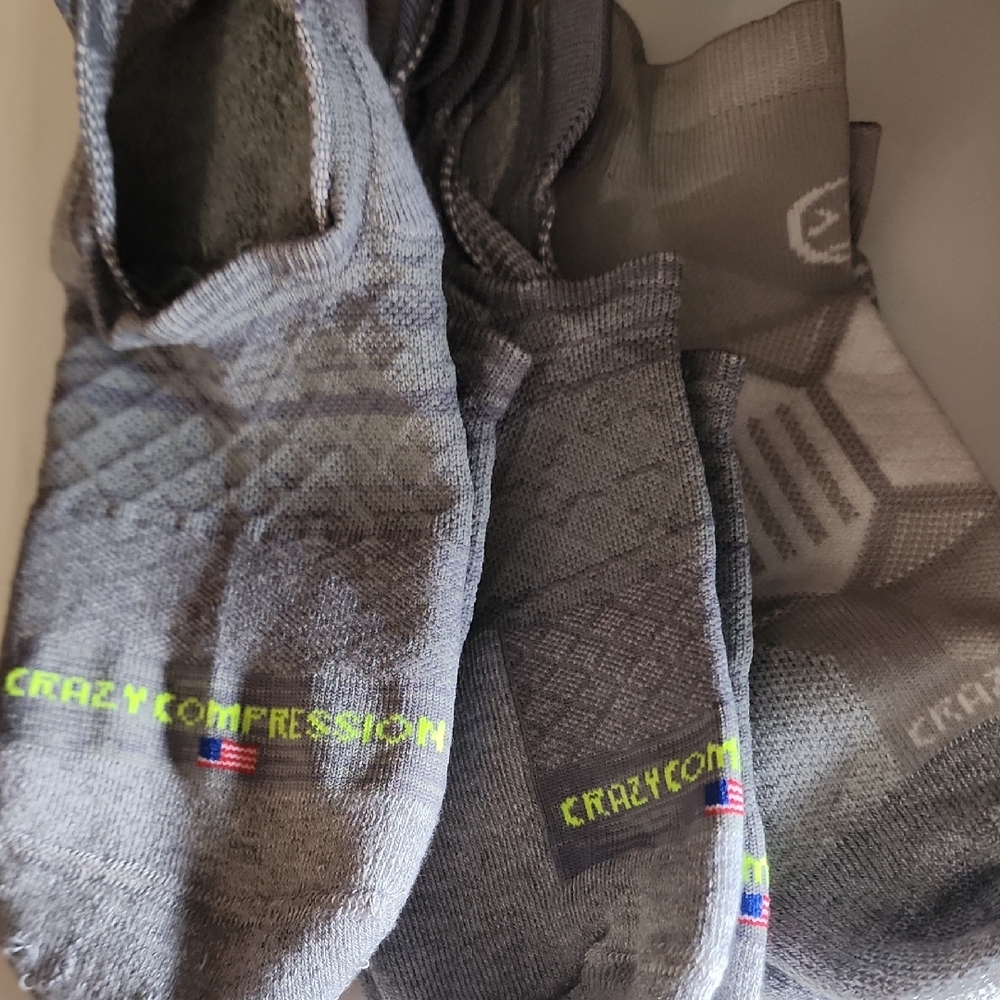 ANKLE CUT SOCKS 3PR CRAZY COMPRESSION